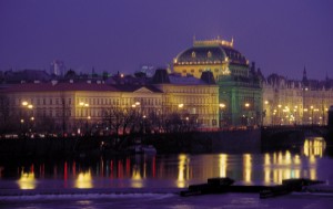 Das Nationaltheater in Prag